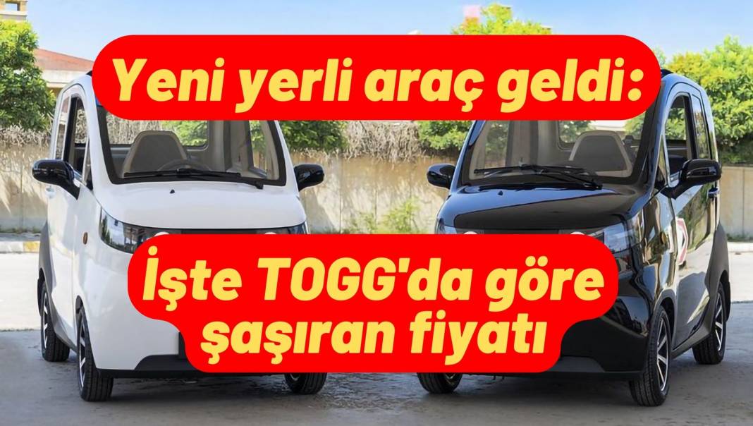 Yeni yerli araç geldi: İşte TOGG'da a göre şaşıran fiyatı 1